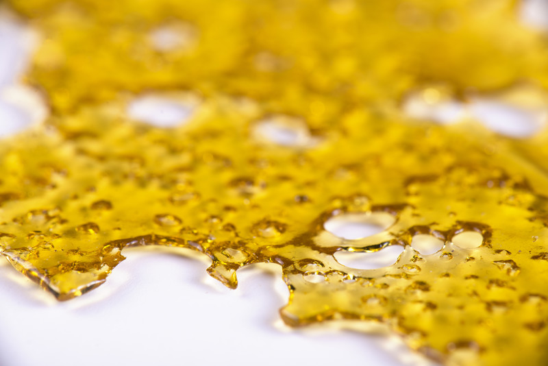 Cannabis dabs - shatter